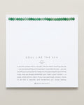 Bryan Anthonys Soul Like The Sea Seaglass Beaded Necklace On Card