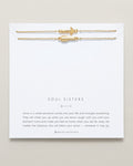 Bryan Anthonys dainty soul sisters best friend arrow necklaces set 14k gold