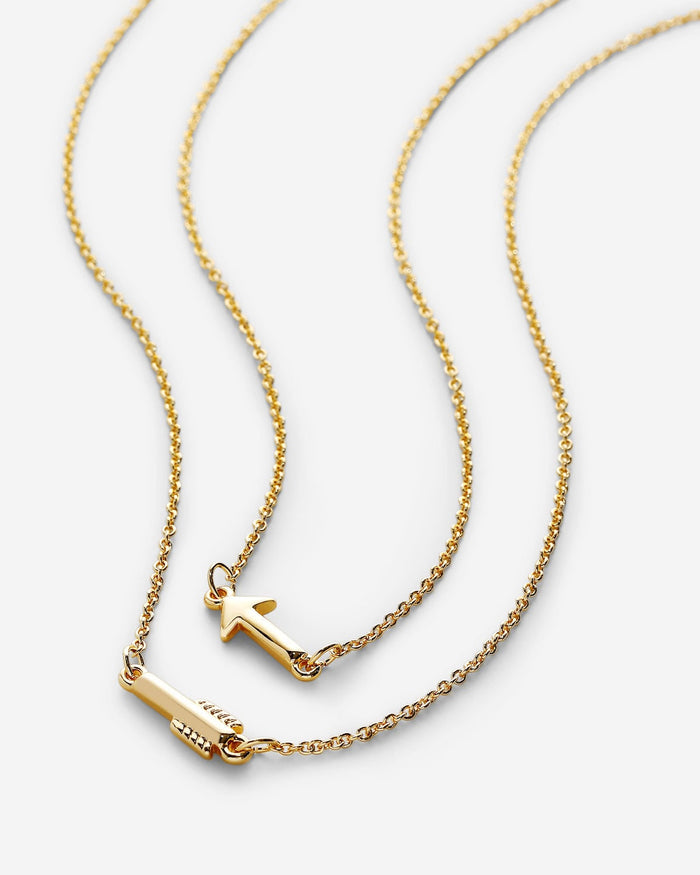 Bryan Anthonys Soul Sisters Best Friend Arrow Gold Necklace Macro