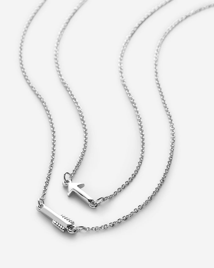Bryan Anthonys Soul Sisters Best Friend Arrow Silver Necklace Macro