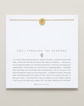 Bryan Anthonys Soul Through The Seasons Gold Necklace On Card