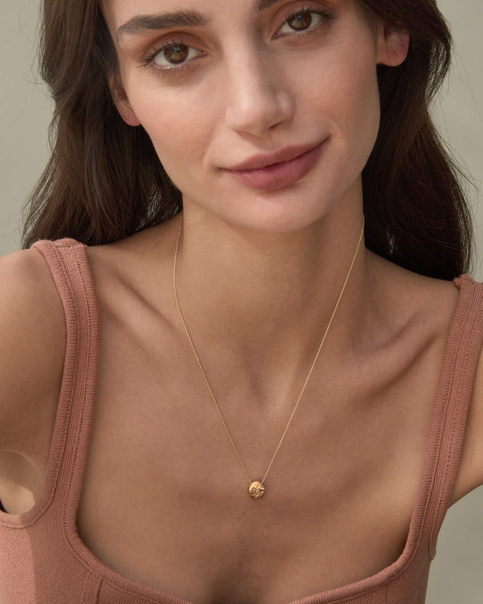 Bryan Anthonys Soul Through The Seasons Gold Necklace On Model