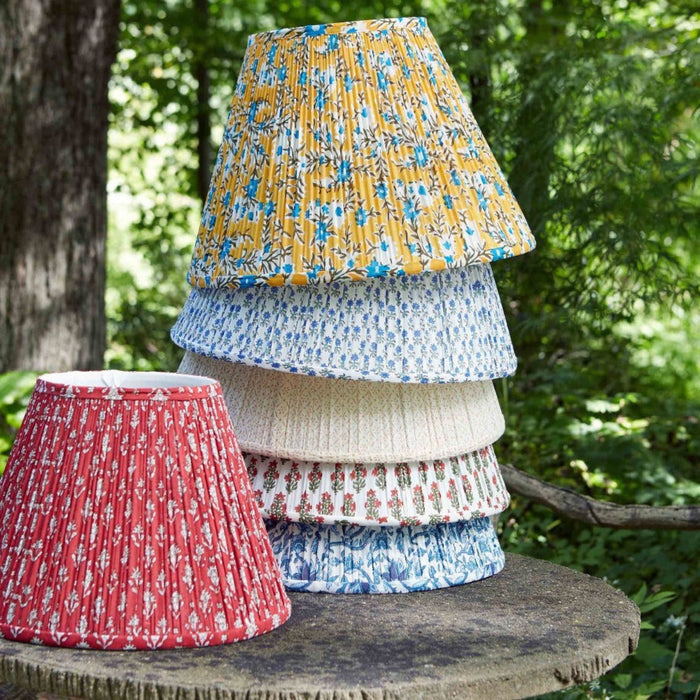 Southern Blues Blue & White Fabric Lampshade - Lamp Shades - The Well Appointed House
