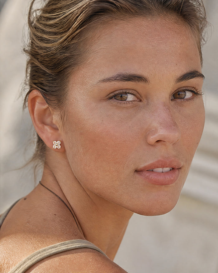 Speed Dial Stud Earrings