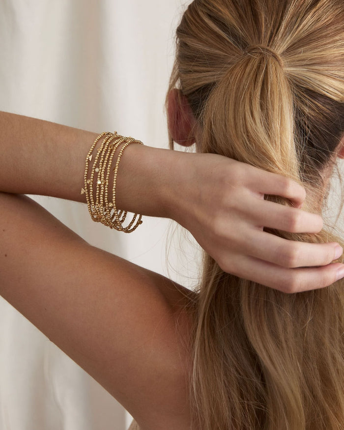 BRYAN ANTHONYS SQUAD BEADED ICON BRACELET ON MODEL