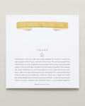 Bryan Anthonys Squad Gold Engraved Cuff On Card