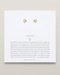Bryan Anthonys Gold Squad Icon Stud Earrings On Card