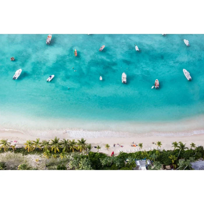 St. Jean Bay, St. Barths Print by Gray Malin - Photography - The Well Appointed House