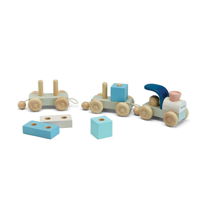 Stacking Train Trio - Orchard - Little Loves Learning Toys - The Well Appointed House