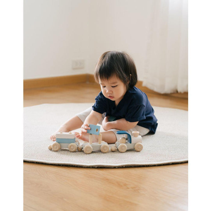 Stacking Train Trio - Orchard - Little Loves Learning Toys - The Well Appointed House