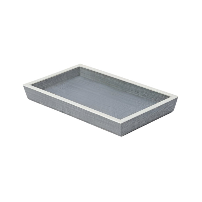 Pigeon & Poodle Steel Blue Maranello Vanity Tray - Bath Accessories - The Well Appointed House