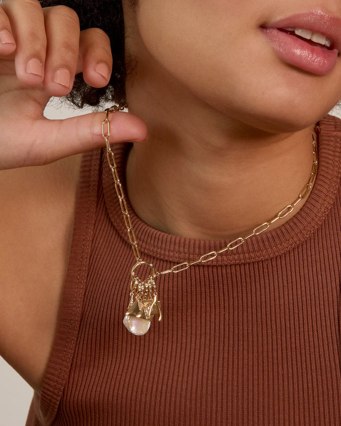 Stories of You — Paperclip Chain Necklace on Model