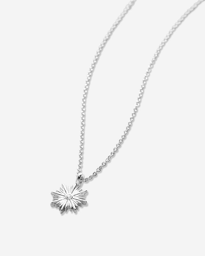 Bryan Anthonys Strength Silver Necklace with Crystal Macro