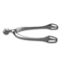 Stubben SteelTech Dynamic Soft Rowel Spurs