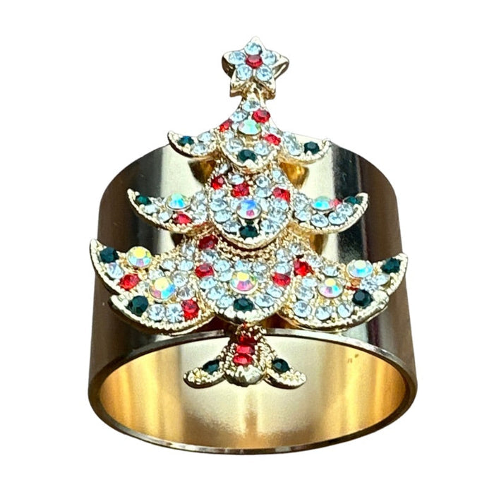 Studio Collection: Christmas Tree Napkin Ring - The Well Appoitned House