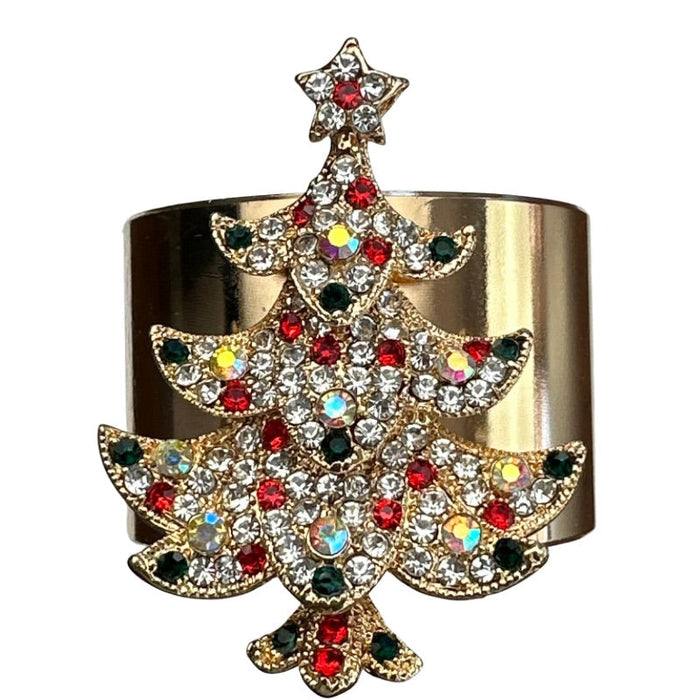 Studio Collection: Christmas Tree Napkin Ring - The Well Appoitned House
