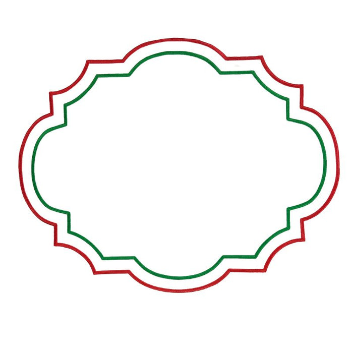 Studio Collection: Parker Placemats in Linen Christmas, Set of 4 - The Well Appointed House