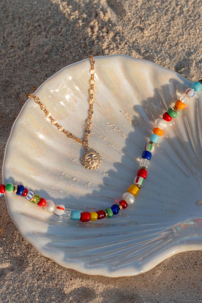 Summer Love gemstone bracelet by Beads by Tara in an eye-catching color mix