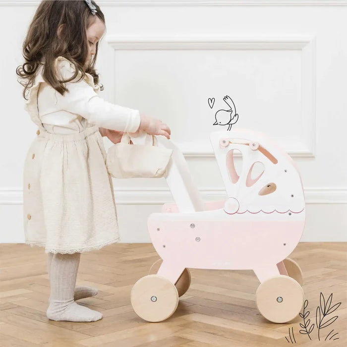Sweet Dreams Doll Pram - The Well Appointed House