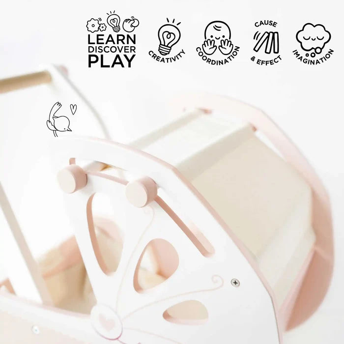Sweet Dreams Doll Pram - The Well Appointed House
