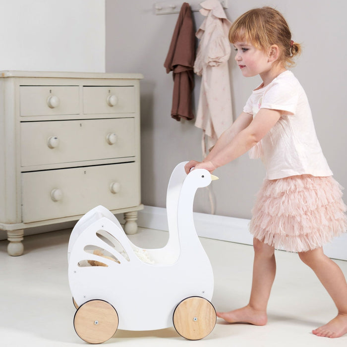 Sweet Swan Pram - THE WELL APPOINTED HOUSE