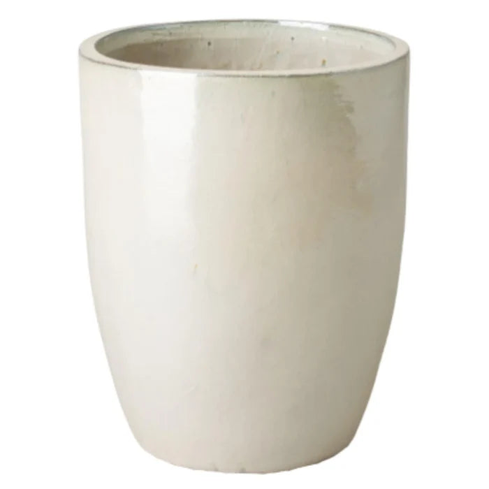 Tall Planter with a Glossy Glaze - Outdoor Planters - The Well Appointed House