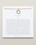 Bryan Anthonys dainty teacher necklace gift 14k gold