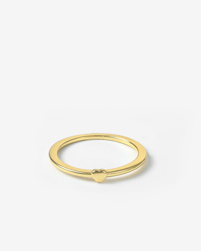 The Becoming Heart Stacking Ring