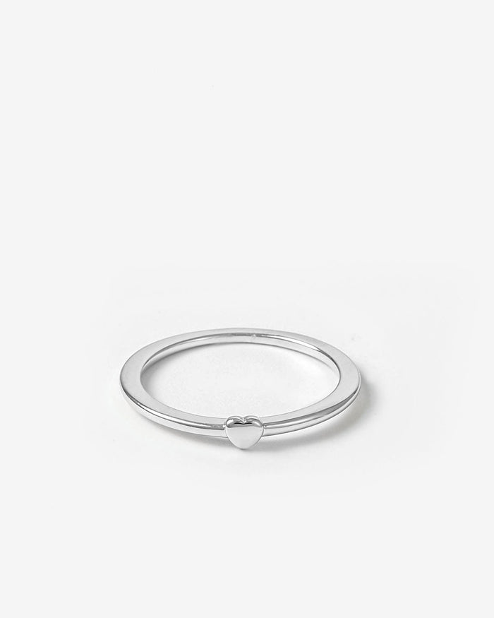 The Becoming Heart Stacking Ring
