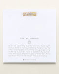 The Becoming Sunburst Stacking Ring