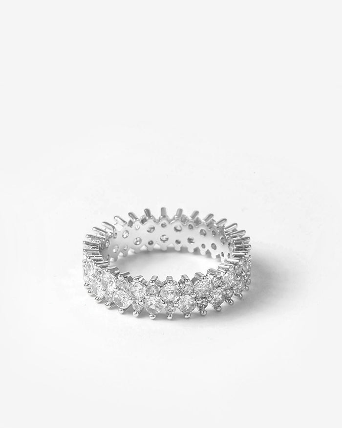 The Becoming Sunburst Stacking Ring