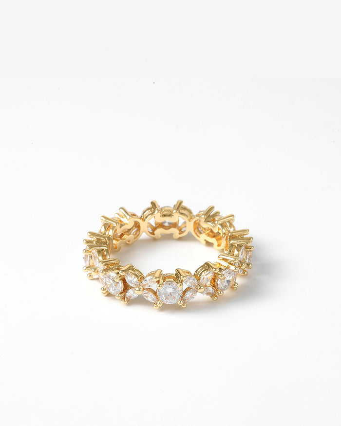 The Becoming Twilight Crystal Stacking Ring
