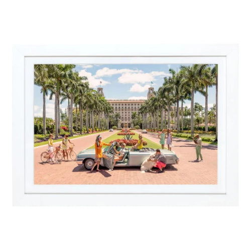 "The Breakers Palm Beach" Mini Framed Print by Gray Malin - Photography - The Well Appointed House