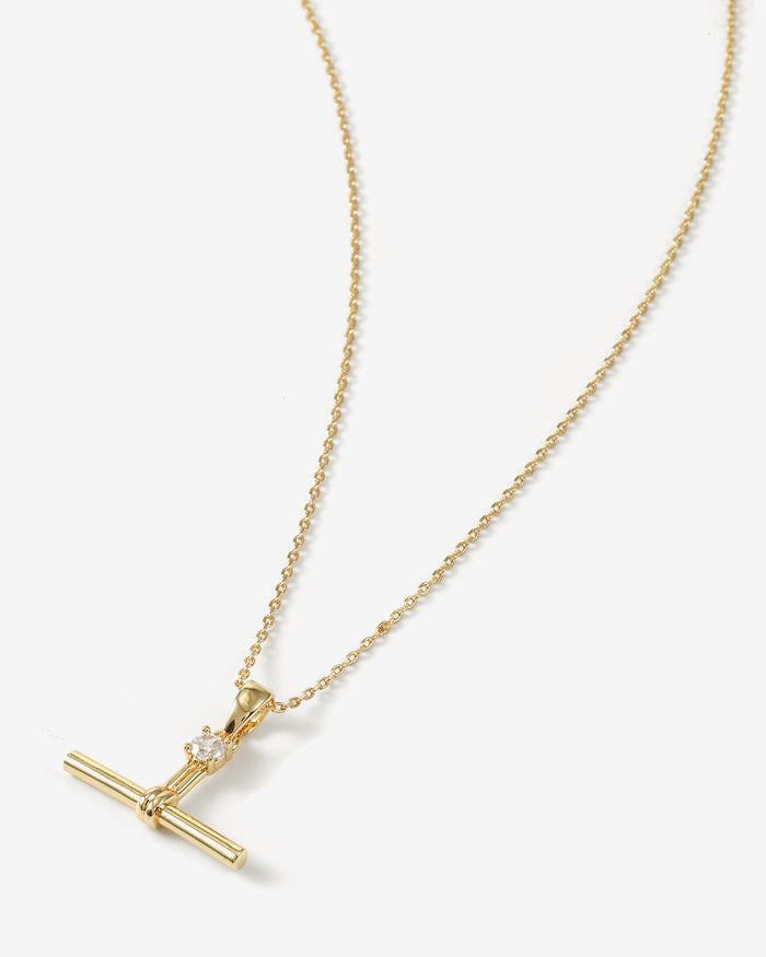 The Corner Office T-Bar Necklace