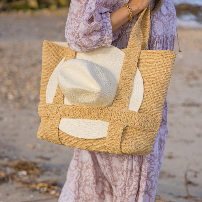 The Original Straw Traveler Bag - The Well Appointed House