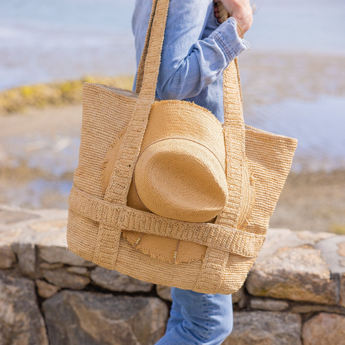 The Original Straw Traveler Bag - The Well Appointed House