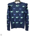 Top Long Sleeve By Vineyard Vines In Navy, Size: Xs