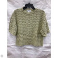 Top Short Sleeve By Cmc In Green, Size: S