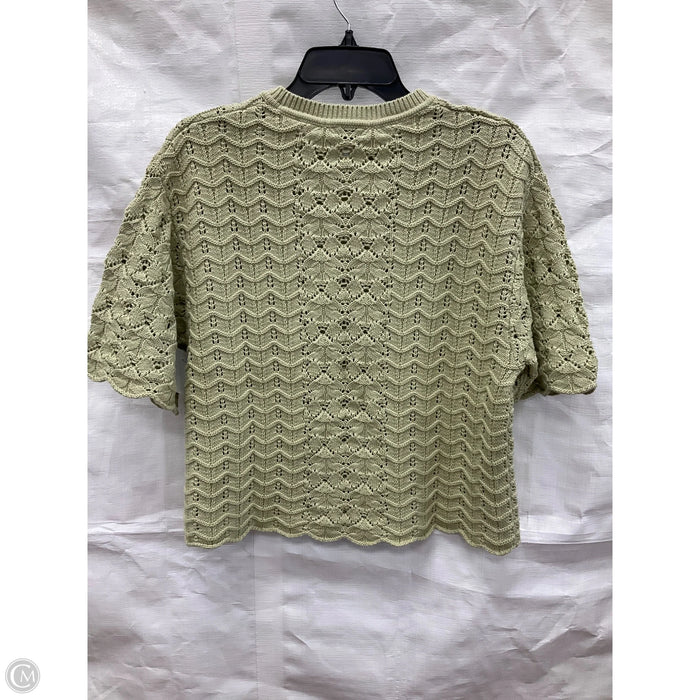 Top Short Sleeve By Cmc In Green, Size: S