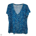 Top Short Sleeve By Lilly Pulitzer In Animal Print, Size: Xl