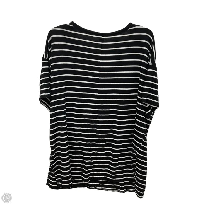 Top Short Sleeve By Old Navy In Striped Pattern, Size: Xl