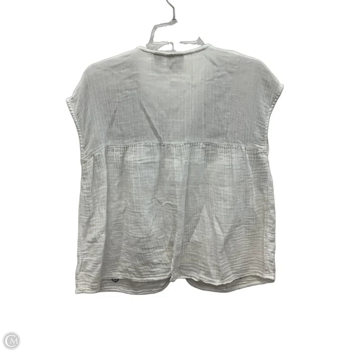 Top Short Sleeve By Rachel Zoe In White, Size: M