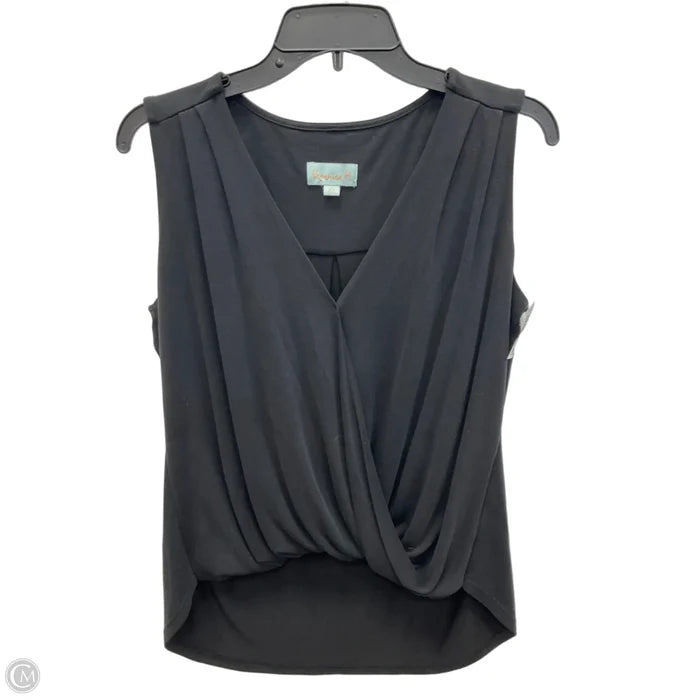 Top Sleeveless Basic By Veronica M In Black, Size: Xs