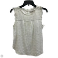 Top Sleeveless By Loft In White, Size: Sp