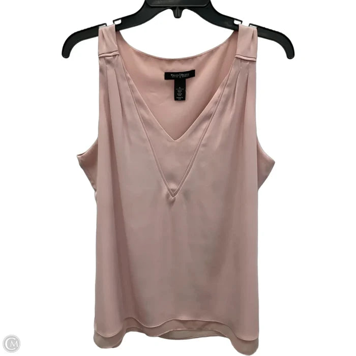 Top Sleeveless By White House Black Market In Pink, Size: M