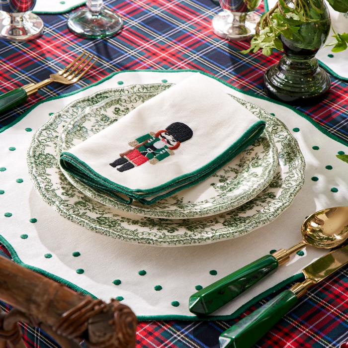 Traditional Red Tartan Plaid Tablecloth - The Well Appointed House