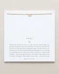 Bryan Anthonys Dainty Tribe Gold Bracelet On Card