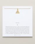 Bryan Anthonys tribe teepee necklace dainty 14k gold