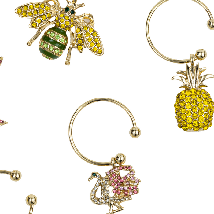 Tropical Wine Charms - The Well Appointed House