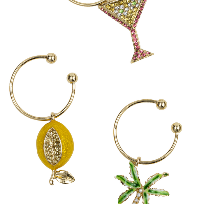 Tropical Wine Charms - The Well Appointed House